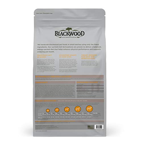 Blackwood Dog Food Made In Usa Slow Cooked Dry Dog Food [Sensitive Skin And Stomach Dog Food To Solve Food Sensitivities Naturally], Lamb & Brown Rice Recipe, 30 Lb. Bag #TOP1