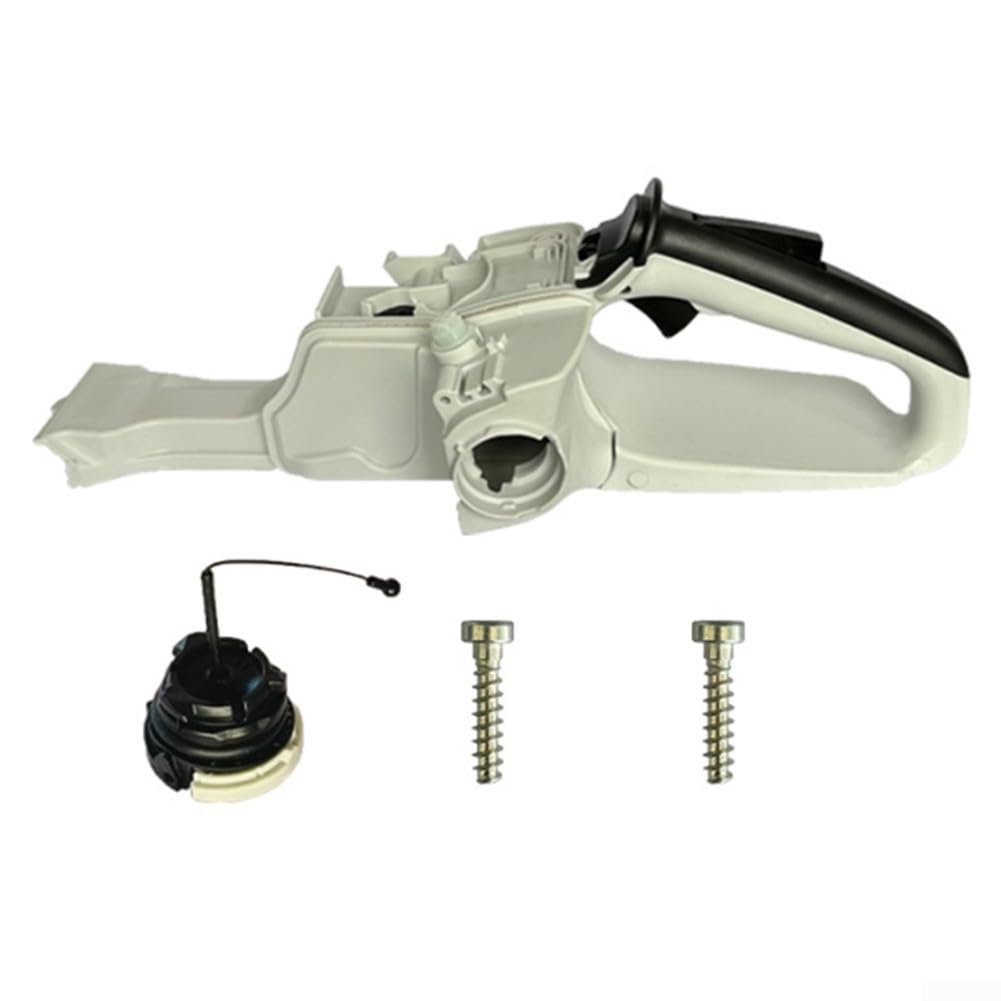 Kit de mango trasero de tanque de motosierra para MS261 MS271 MS291, sierra de gasolina para montaje de depósito con diseño de tapa sellada a prueba de fugas, pieza de repuesto para exteriores (juego