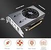 Tarjeta gráfica Kelinx Aisurix RX 580 8GB GDDR5 GPU con 6 puertos HDMI, soporte de 6 pantallas independientes, memoria DDR5 de 256 bits, tarjeta de video para PC de escritorio, ITX de un solo slot PCI Express 6