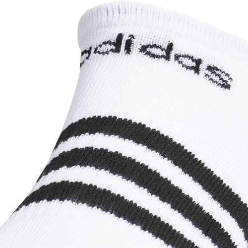 adidas Men's 3-Stripe 3-Pack No Show3