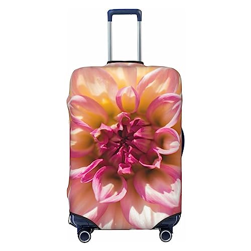 Housse valise pétales roses pour voyager l'esprit léger en XL