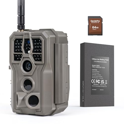 GardePro R3 Pro Trail Camera Link 1.0 Add-on Camera, 4K