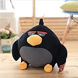 Hanyyj Peluches Pájaros Rojos Chuck Bomb Malos Cerditos Juguetes De Peluche Lindo Juguete Suave Regalo De Cumpleaños para Niños 20Cm