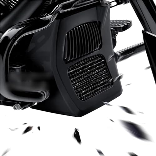 Menton radiateur carénage motos refroidisseur d'huile Street Glide Road King FLHRXS 2017-2024