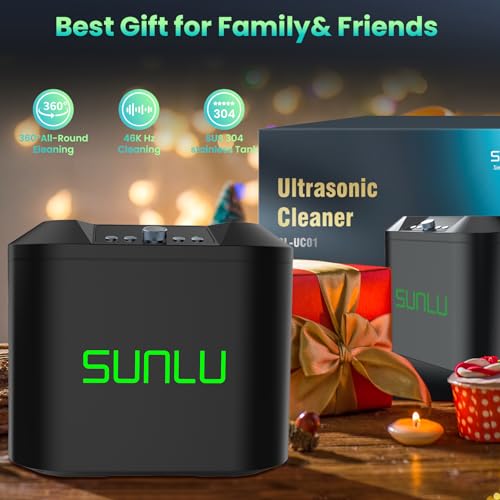 Sunlu UC-UC01-BK Ultrasonic Jewelry Cleaner thumb #7