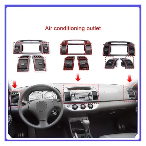 Rejilla ventilacion Camry 2002-2007 delantera central regulable B-3 4