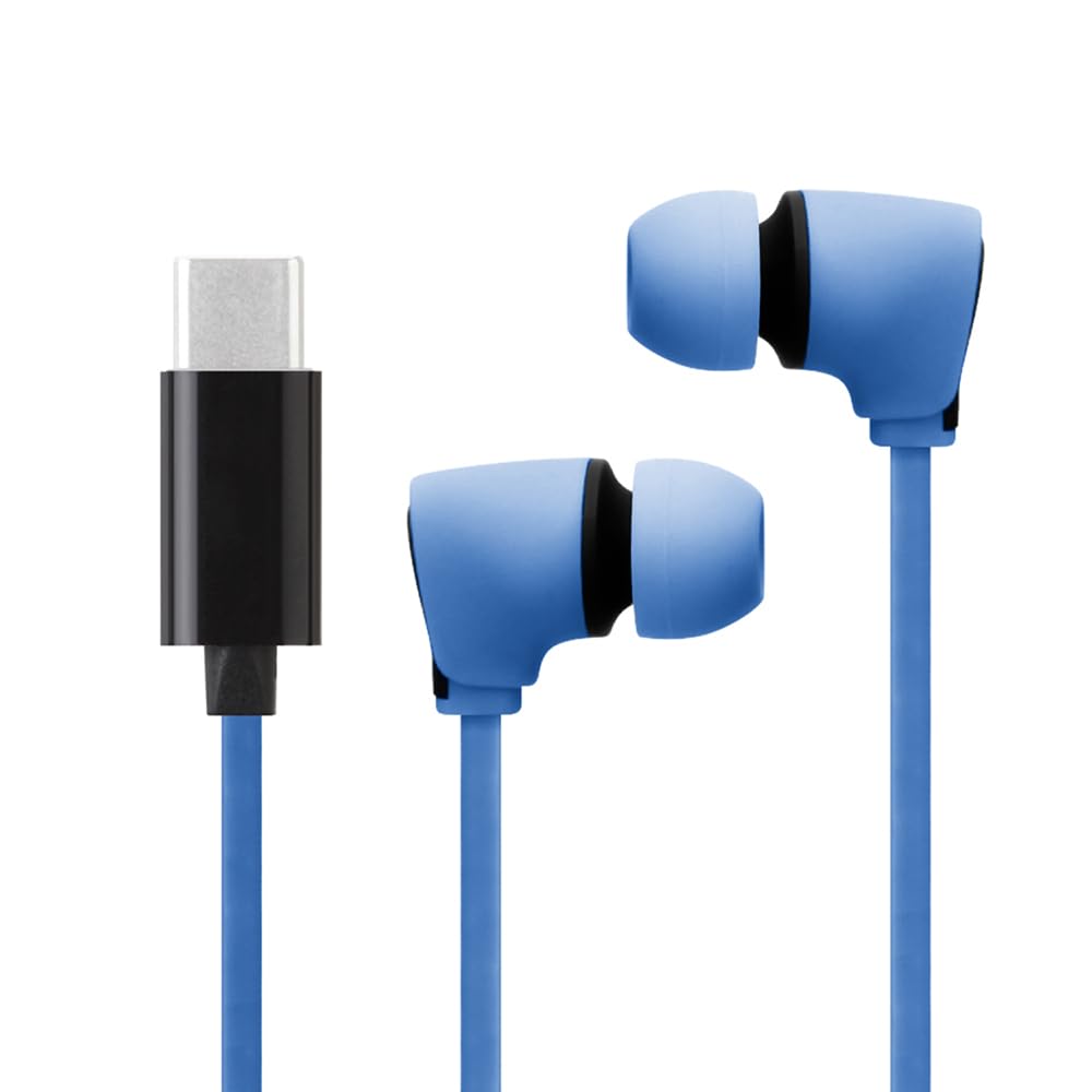Premium Style USB Type-Cコネクタ ステレオイヤホン カナルタイプ PG-SECE4BL2