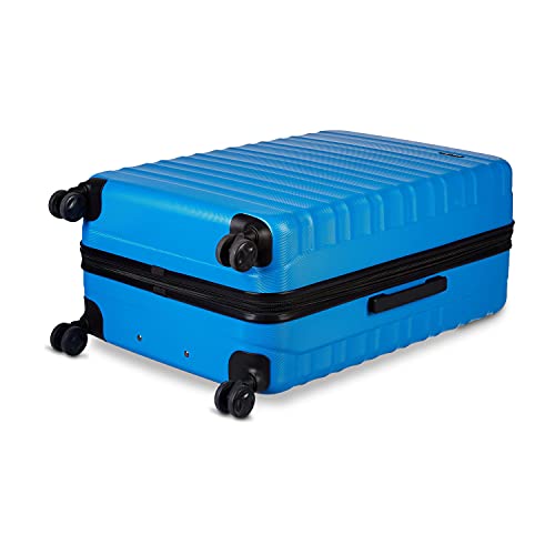 Amazon Basics 30-Inch Hardside Spinner, Blue - Image 3