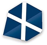 EmbassySports Unicorn Maestro 100 Dart Flights Plus Flagge Schottland