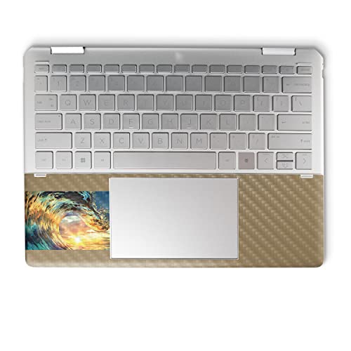 Image of MightySkins Carbon Fiber Skin Compatible with HP Spectre x360 14 inch (2022) Full Wrap Kit - in The Tube | Protective, Durable Textured Carbon Fiber Finish | Easy to Apply | Made in The USA