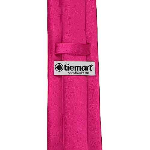 Image of tiemart Premium Solid Color Necktie