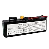 NALMAXO 36V Lithium Battery Pack 24AH Electric Car Rechargeable Battery with Charger for Electric Ca