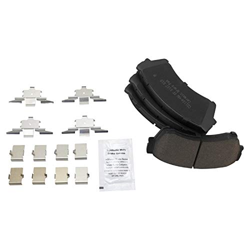 Image of TRQ Performance Front Brake Pad & Rotor Kit | For 2006-2013 Ford Lincoln Mazda Mercury