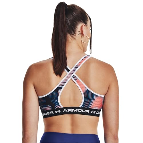 Image of Under Armour Cross-Back Mid Impact Bra