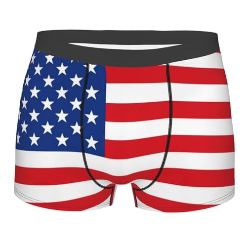 America Flags3 Mens Underwear Boxer Briefs For Men’s -
