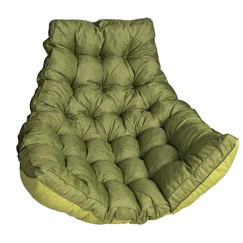 sunnypillow Coussin pour Fauteuil Suspendu – Coussin d’Assise pour Transat, Chaise Oeuf, Fauteuil Balancoire – Housses pour Mobilier de Jardin - 100 x...