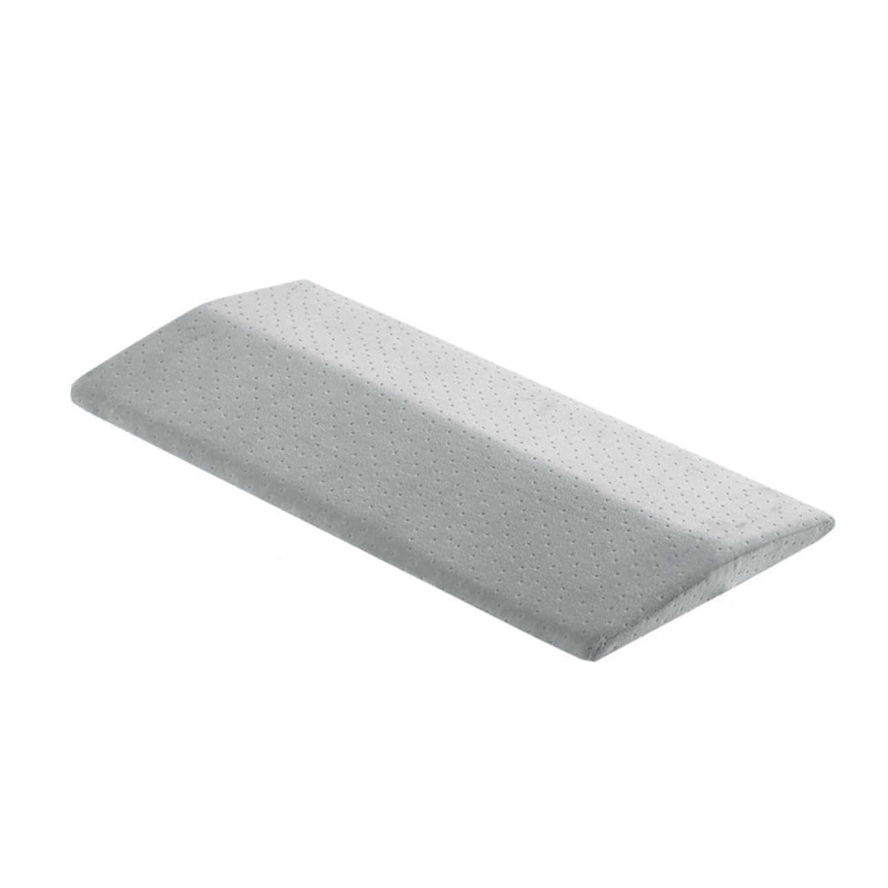 Luxshiny Waist Support Pillow for Pregnant Women Memory Cotton Lumbar Cushion for Superior Back Comfort for Bed Train Bus Car Tv Use and Safe Grey