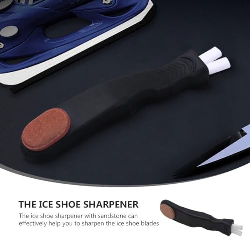 3pcs Ice Skates Skating Shoe Ice Skate Sharpener Bean Ice Sharpening Tool Ice Maintenance Tool Ice Re-Edger Sharpener Ice Skate Plastic Hockey Outdoor