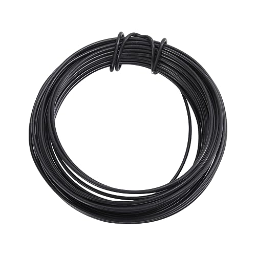 Happyyami Fil de Fer Treillis Treillage Etagere Plantes Etagere pour Plantes Trellis Fil de Support pour Plantes Fil de Jardin Fil métallique Pliable Fixation du Cordon d'enrubannage Black