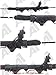 Reman Hydraulic Power Steering Rack & Pinon(Complete Unit) fits 1998-2001 Me
