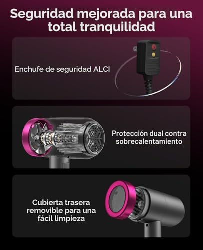 CONFU Ionic Blow Dryer 1600W — close-up of materials and construction quality