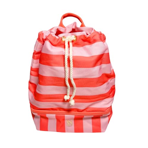 Victoria's Secret Bolsa térmica de verão listrada laranja – Edição limitada