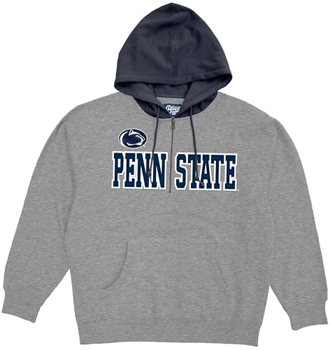 Sudadera unisex con capucha y media cremallera estilo universitario americano