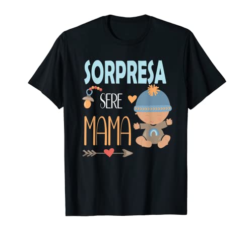 SORPRESA Sere Mama Pregnancy Shirt- Anuncio de embarazo Camiseta