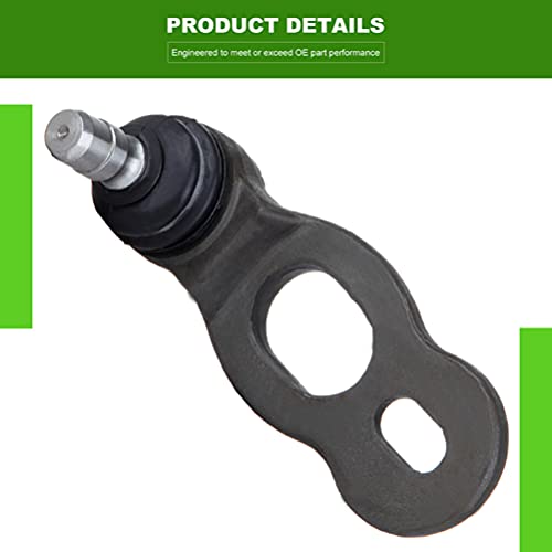 Scitoo 12Pcs Suspension Kit 2 Front Upper 2 Lower Ball Joints 2 Inner 2 Outer Tie Rod End 2 Tie Rod End Adjusting Sleeve 1 Pitman 1 Idler Arms Fit For 1995-2002 Crown Victoria Town Car Grand Marquis #TOP2