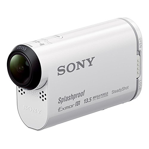 Sony HDR-AS100VR Action cam Sony AS100V GPS intégré livrée avec montre de pilotage Full HD 50p Wifi/NFC Blanc