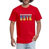 Spreadshirt Oleksandr Usyk Men's T-Shirt, XL, red