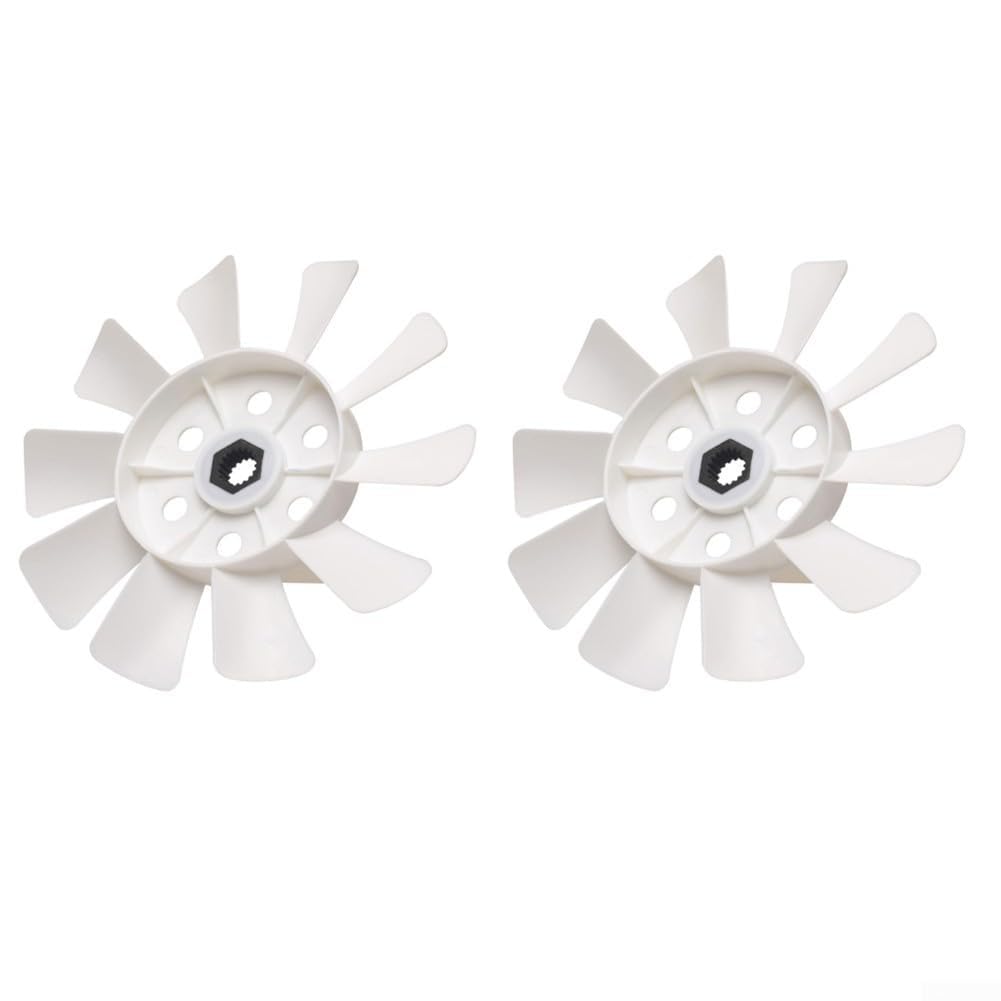 For Hydro Fan Replacement M809036 AM882303 285-793 for Lawn Tractor L105 L107 L108 L110 L111 L118 L120 L130 LT150 LT160 LT170 LT180 LT190 X300, 6 inch diameter with 10 scoops made of polypropylene