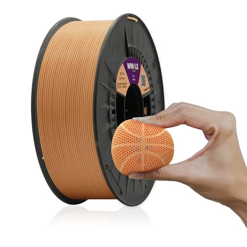 Winkle Tenaflex Filament, 1.75 mm, Brown Leather, 3D Printing Filament, Spool 750 g