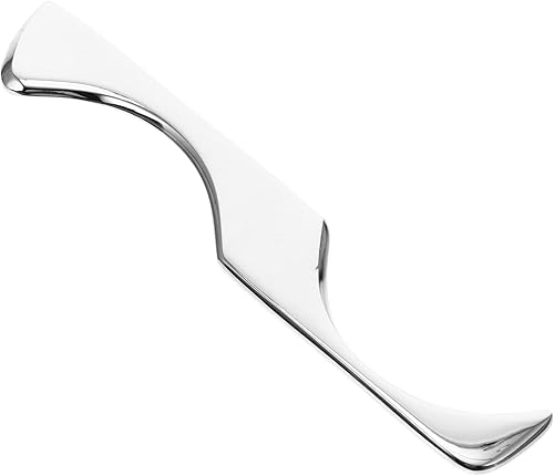 Cuchillo para fascia de acero inoxidable, raspador de masaje, espátula facial, masajeador facial, raspador de masaje Guasha, herramientas de