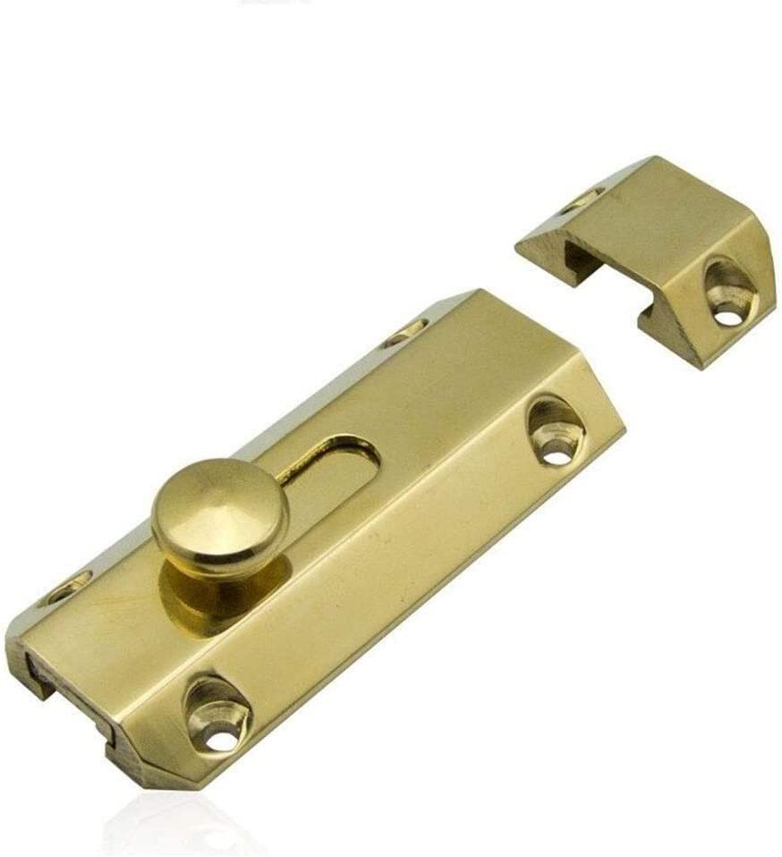 Serrure à boulon de porte coulissante pour verrouiller les toilettes sereinement