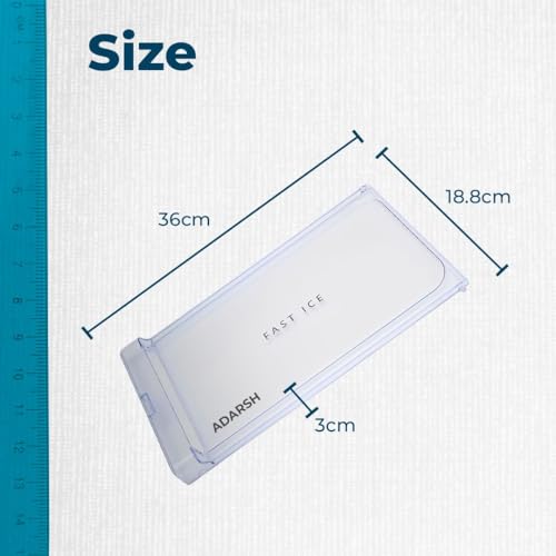 Generic Freezer Door with Lock for Whirlpool Fridge Pack of 1 - Image 4