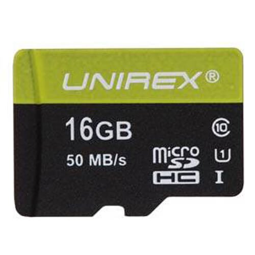 Unirex UMS165MUHS1 16GB microSDHC Card