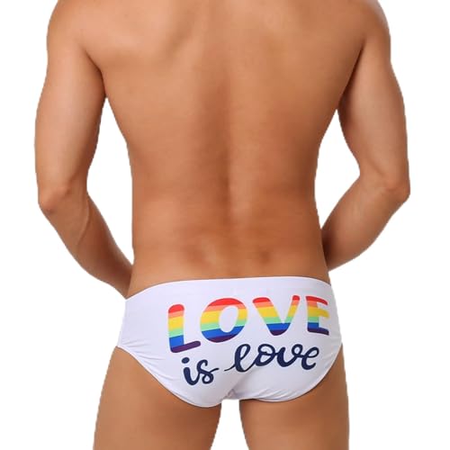 Bañador Piscina Hombre - Calzoncillos Sexis de Corte Alto para Hombre para Nadar en la Playa - Calzoncillos Deportivos Transpirables de Secado rápido para Hombre