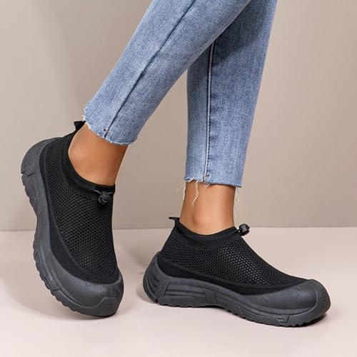 Baskets tricotées à enfiler pour femme légères et confortables - 2