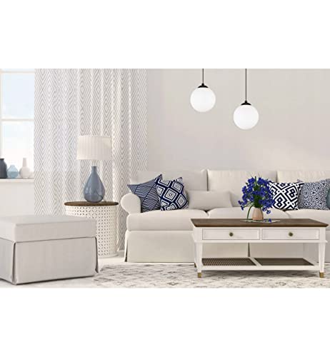 Light-Home Florence Industrieel Pendellamp - Moderne Hanglampe voor Woonkamer, Slaapkamer Eetkamer en Keuken – Metaal en… - Afbeelding 6