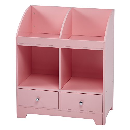 Flash Deals - 40% OFF Teamson Kids - Windsor Wooden Cubby Storage - Pink