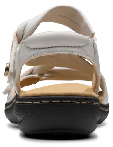 Clarks Clarks Women's Laurieann Bell Sandal, Off White, 9