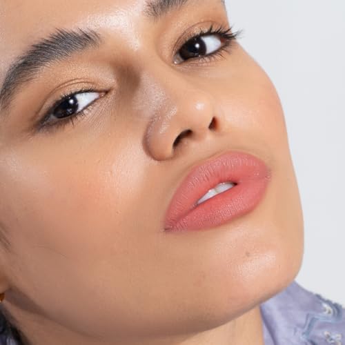 Image of Glow Up Everyday Lip Formula, Velvet Finish Lip Color, Lightweight Smooth Texture, Rosy Nude Shade | 5ml