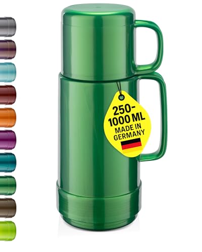 ROTPUNKT Isolierflasche 0,25 L mit integriertem Becher - Hochwertige Isolierkanne Made in Germany I Bis zu 24 h heiß & 36 h kalt (Andreas… – Ansicht 1