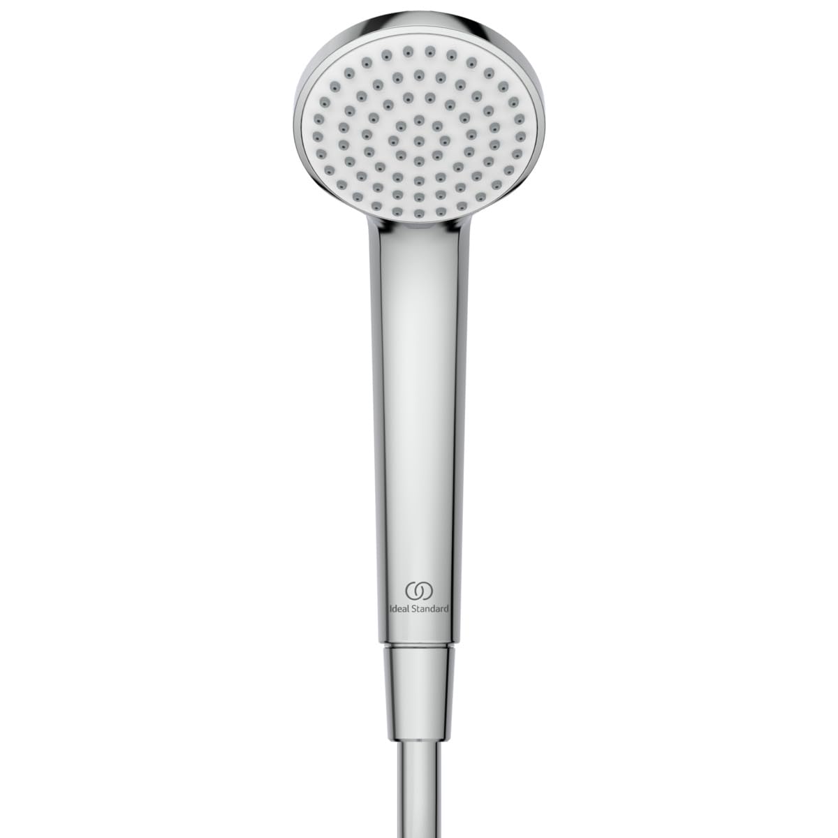 Ideal Standard Idealrain Juego de ducha de 644 mm, ducha B9400AA – Cromo | Ducha de mano de 1 función, boquillas EasyClean , soporte de ducha ajustable, soporte de pared regulable en altura, BE402AA