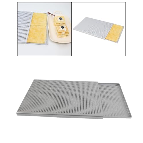 Moule plaque à pâtisserie alliage d'aluminium robuste de 1.5 Mm