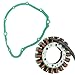 Caltric Stator and Gasket Compatible With Suzuki Intruder 1400 Vs1400Glp 1987-2004