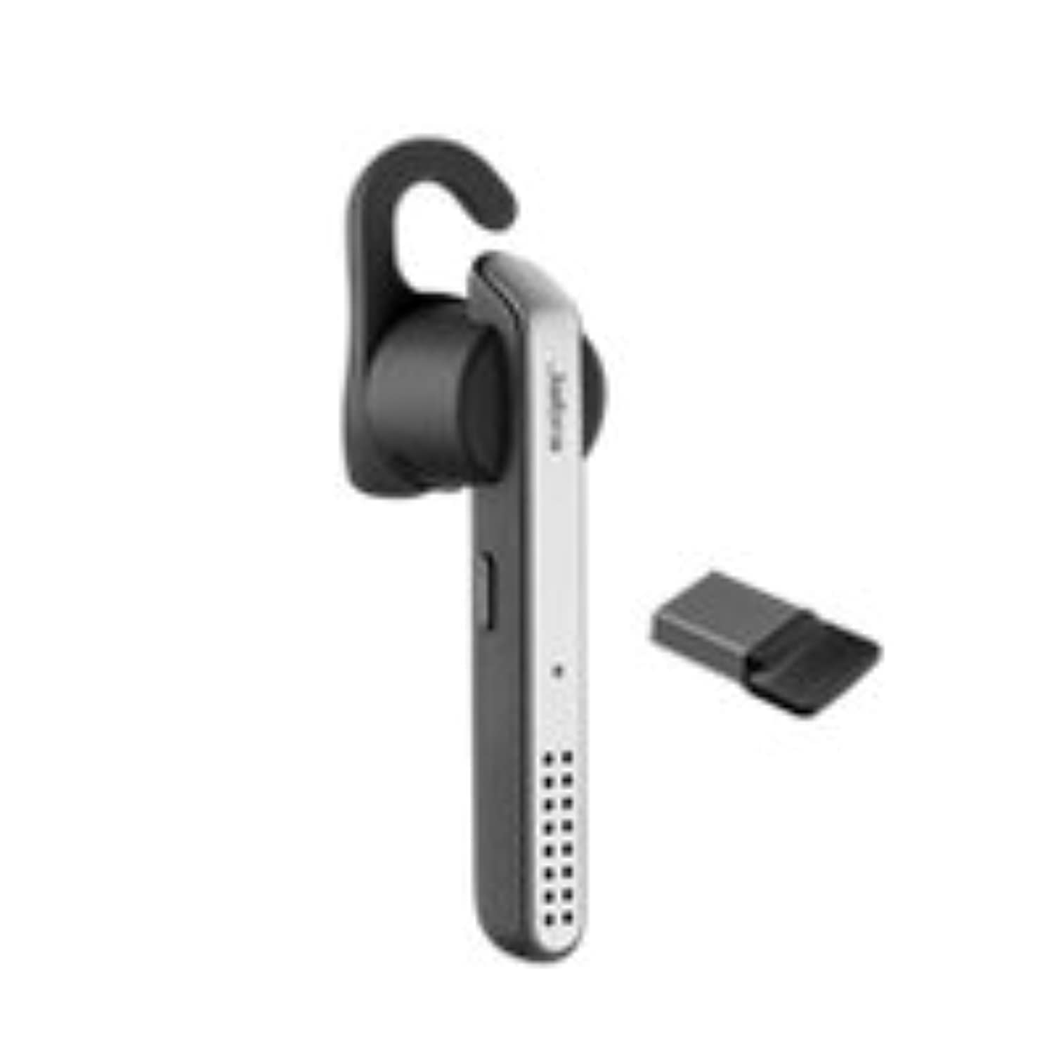Jabra Stealth UC casque et micro Monophonique crochet auricullaire Noir, Argent Sans fil - Casques et micros (Sans fil, crochet auricullaire, Monophonique, Intra-aural, Noir, Argent)