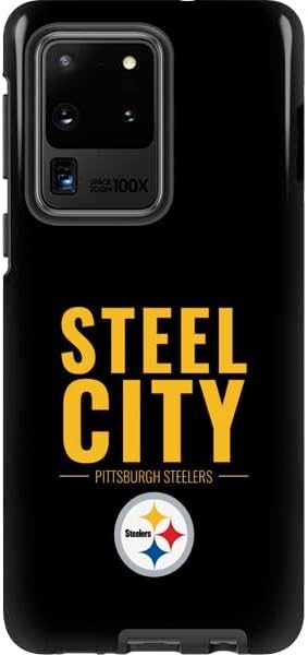 Miniatura 5 de Skinit Funda para teléfono Pro compatible con Galaxy S20 Ultra 5G, diseño oficial de los Pittsburgh Steelers de la NFL