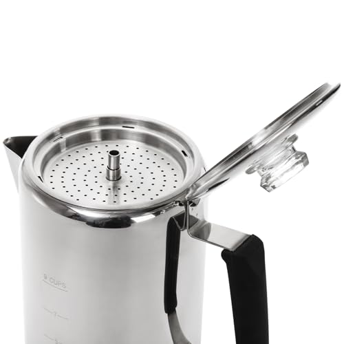 Camping-Coffee-Pot-Stainless-Steel-Coffee-Pot-Outdoors-Durable-Stove-Top-Coffee-Maker-Brew-Coffee-on-Fire-Ideal-for-Group-Camping-Hiking-Backpacking-RV-and-Travel-9-Cups